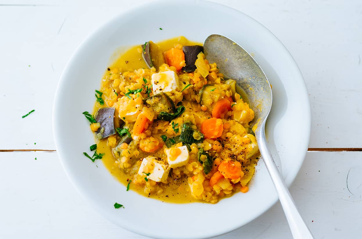 Plat revisité : Curry Végétarien à la Coco par La Mandorle